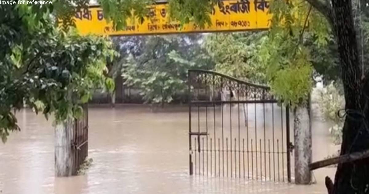 Assam: Jiadhal river floods several villages in Lakhimpur district